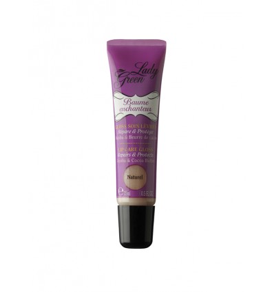 Baume Enchanteur Lady Green – Gloss brillant Naturel bio pour lèvres