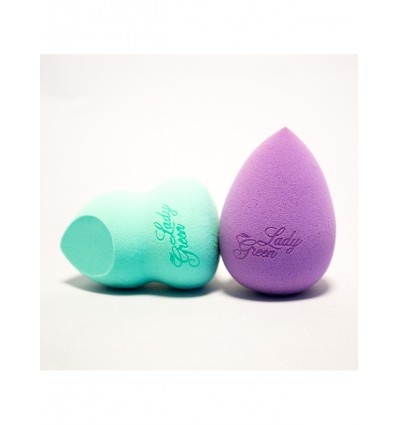 Beauty Blender Douceur Goutte Lady Green – Eponge à maquillage Violet