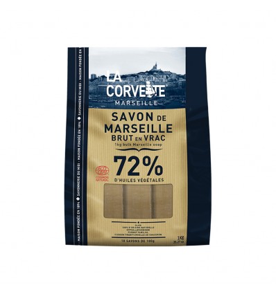 Savons de Marseille bruts Olive La Corvette en vrac – Sac de 1kg