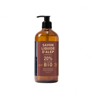Savon liquide d’Alep 20 HBL La Corvette – 500ml