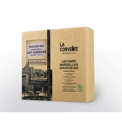 Coffret Pavés Marseillais Douceur Bio - La Corvette