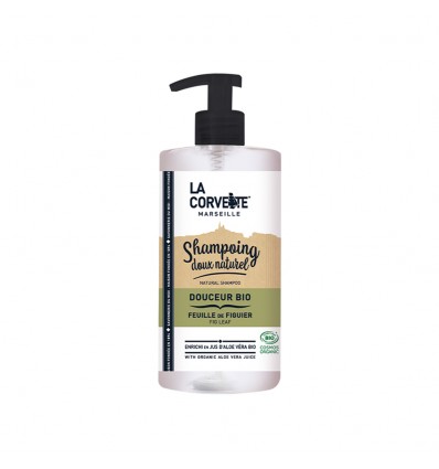 Shampoing Doux La Corvette – Douceur bio Feuille de Figuier 500ml