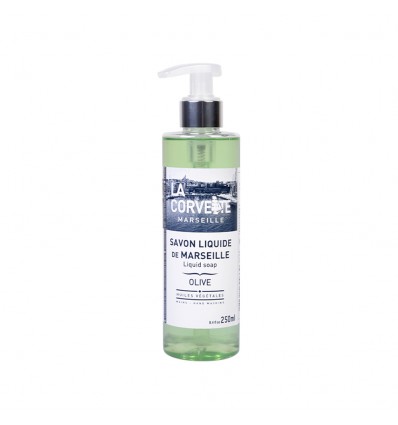 Savon Liquide de Marseille Olive 250ml – La Corvette