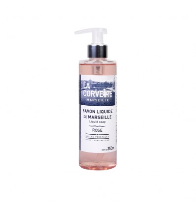 Savon Liquide de Marseille Rose 250ml – La Corvette