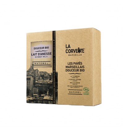 Coffret La Corvette Pavés Marseillais Douceur Bio