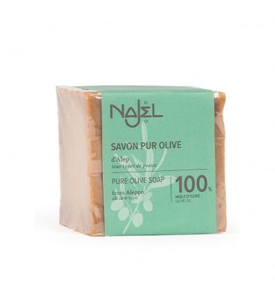Najel Savon d’Alep à l’Huile d’Olive pur 200g