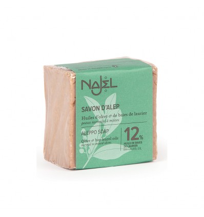 Najel Savon d’Alep 12 d’Huile de Laurier 200g