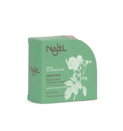 Najel Savon d’Alep à la Rose de Damas 100g