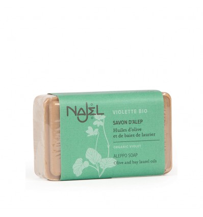 Najel savon d’Alep à la Violette Bio 100g