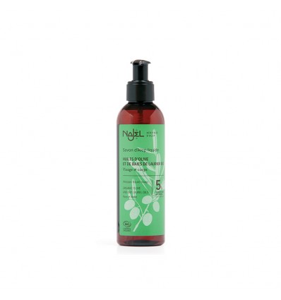 Najel savon d’alep liquide 5 HBL – 200ml