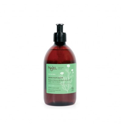 Savon d’Alep liquide Najel à la Rose de Damas 500ml
