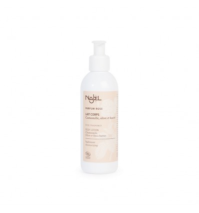 Najel Lait Corps parfumé à la Rose 200ml