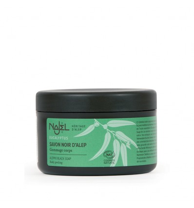 Najel Savon Noir d’Alep à l’Eucalyptus 200ml – Tous types de peaux