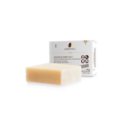 Savon-shampoing Solide Bio Karethic 3 en 1