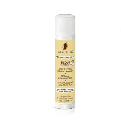 Karethic Baume à Lèvres 100 vegan – Stick Lèvres au Beurre de Karité
