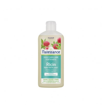 Natessance Huile de Ricin 250 ml - Cheveux et Ongles