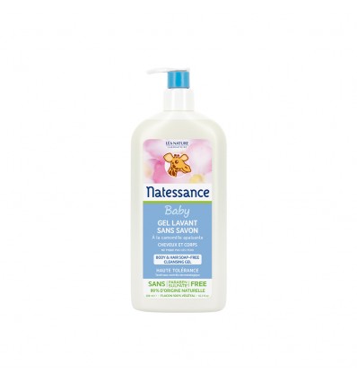 Natessance Bébé Gel Lavant sans Savon