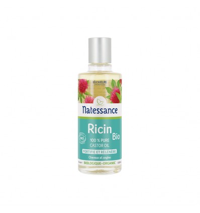 Natessance Huile de Ricin Bio - Cheveux Ongles