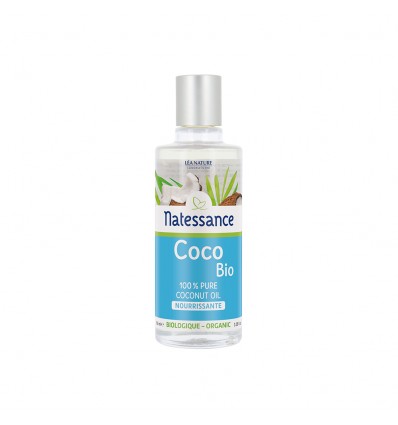 Natessance Huile Seche de Coco - Visage_ Corps et Cheveux