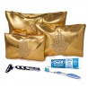 Lot de 3 Pochettes Make Up Orientales en Simili Cuir