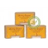Lot de 3 Savons Naturels Dermatologiques Hydratants et Régénérants pour les peaux sèches à lHuile dArgan Pure