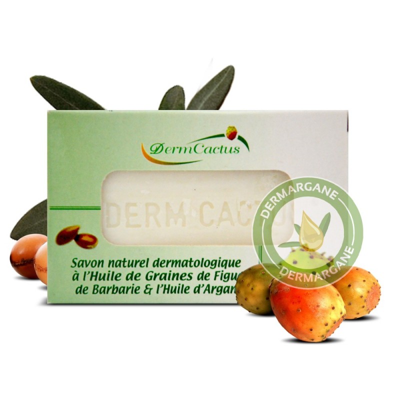 Savon Naturel Dermatologique Anti Taches Brunes Anti Rides Anti Cernes à lHuile de Graines de Figue de barbarie