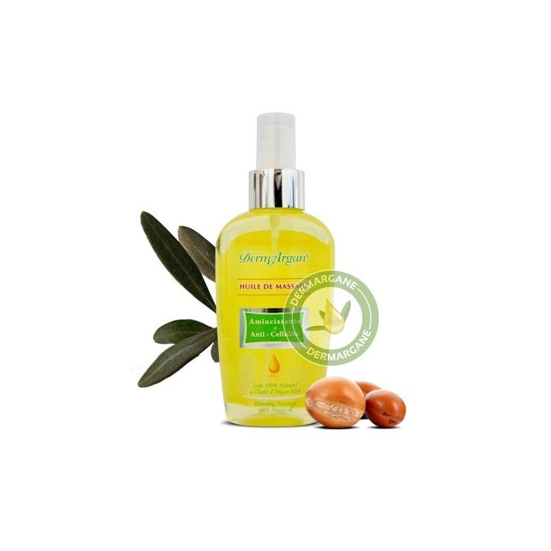 Huile de massage amincissante et anti-cellulite à base d’Argan